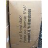 Image 3 : 5' x 6' Shed Door with R-13 Insulation