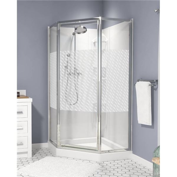 MAAX Himalaya 38" Round Shower Kit