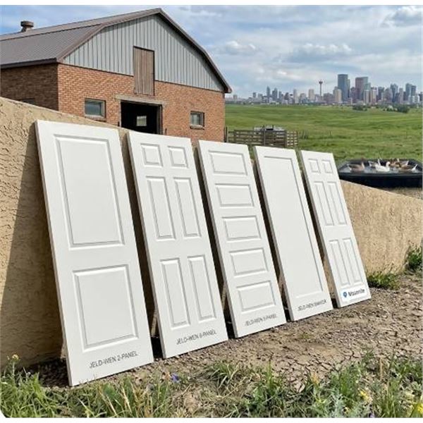 Lot of Assorted Size/StyleÂ  JELD-WEN Easy Install Doors Pallet *Stock Photo is only an example of t