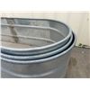 Image 4 : Lot of 3 Tarter Galvanized SteelÂ  8ftx3ftx2ft Water Tanks