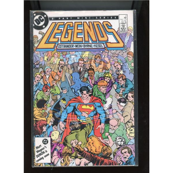 Legends #2 (DC Comics, 1986) Ostrander Wein Byrne Kesel