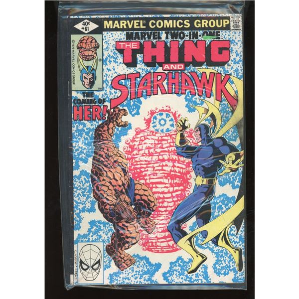 Marvel Two-In-One #61 The Thing & Starhawk (Marvel Comics Group, 1980)