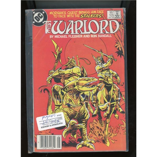 The Warlord #105 (DC Comics, May 1986) Stalkers of Shinnar