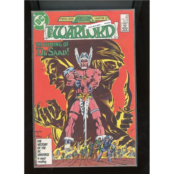 The Warlord #114 (DC Comics, 1987) Legends Chapter 12, The Coming of DeSaad!