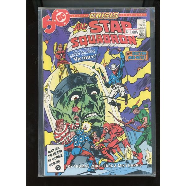 All Star Squadron #56 (DC Comics, 1986) Crisis Crossover Seven Soldiers