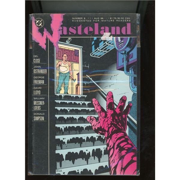 Wasteland #9 (DC Comics, 1988) - Del Close, John Ostrander