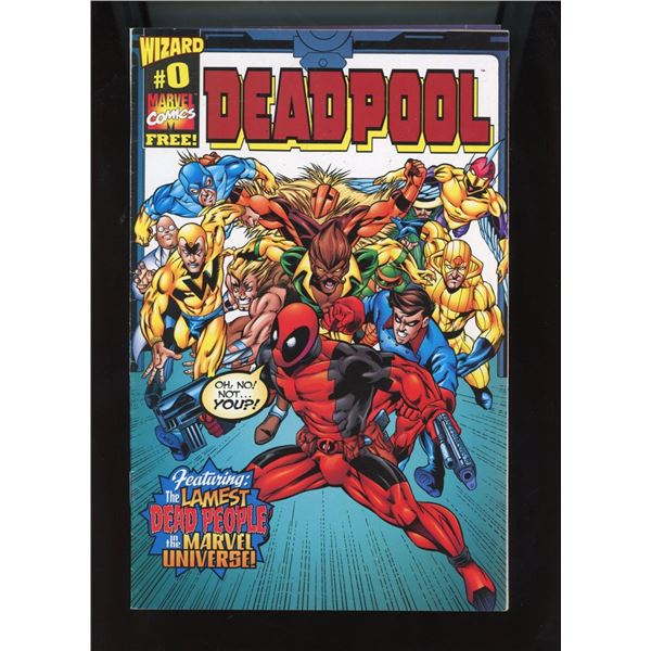 Deadpool #0 Wizard Edition Marvel Comics (1998) - Deadpool "You Only Die Twice"