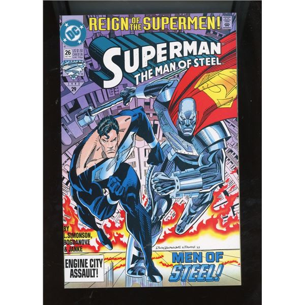 Superman The Man of Steel #26 DC Comics 1993 Reign of the Supermen!