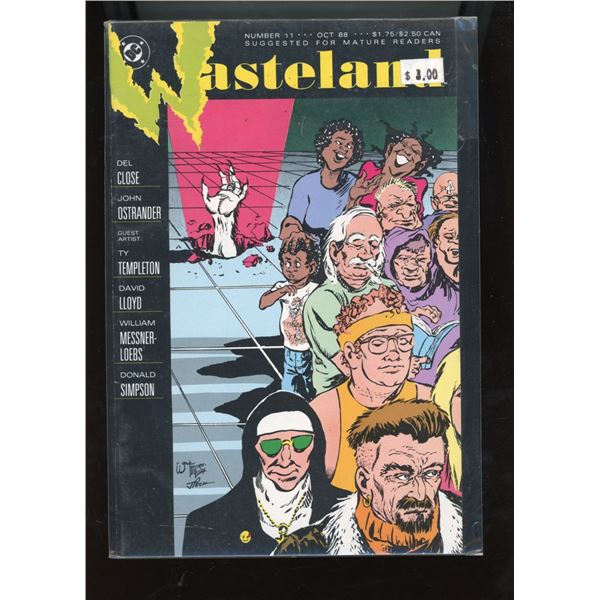Wasteland #11 (DC Comics, Oct 1988) Mature Readers