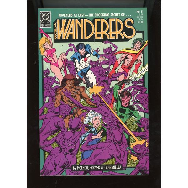 The Wanderers #5 (Oct 1988) DC Comics - Moench, Hoover, Campanella