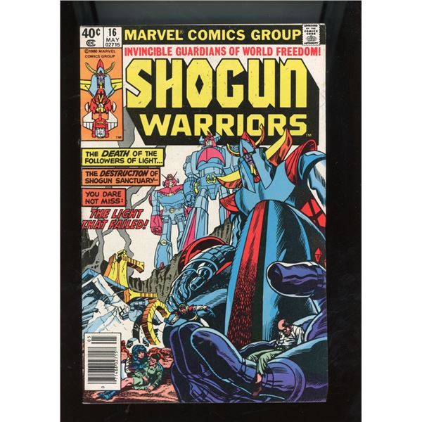 Shogun Warriors #16 (Marvel Comics Group, May 1980) Comic Book