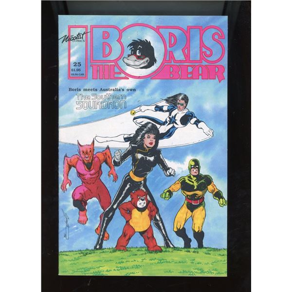 Boris the Bear #25 (Nicotat Comics, 1990) - Meets The Southern Squadron