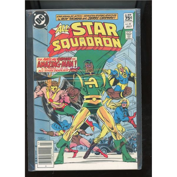 All-Star Squadron #23 DC Comics (1983) - 1st Appearance Amazing-Man