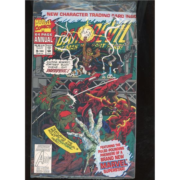 Daredevil Annual #9 (Marvel Comics, 1993) - Sealed with Trading Card
