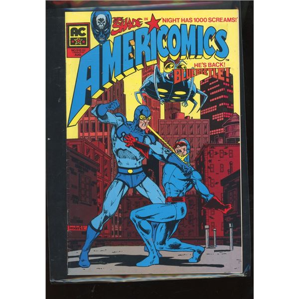 Americomics #3 AC Comics Aug 1983 Blue Beetle & The Shade Bronze Age