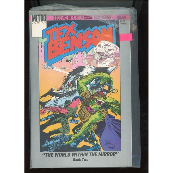 Tex Benson #2 Metro Comics The World Within The Mirror Book Two 1986