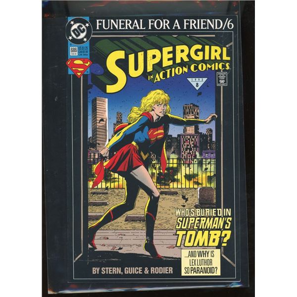 DC Comics Action Comics #686 Supergirl Funeral for a Friend/6 1993
