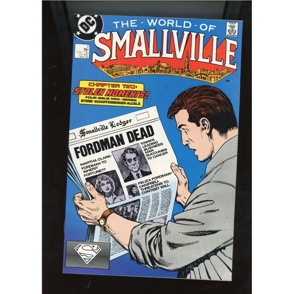 DC Comics The World of Smallville #2 (May 1988) Stolen Moments!