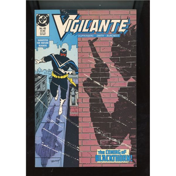 Vigilante #45 (DC Comics, 1987) - The Coming of Blackthorn!