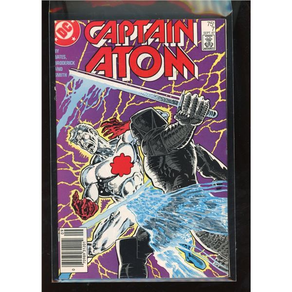 Captain Atom #7 (DC Comics, Sept. 1987) - Bates, Broderick, Smith