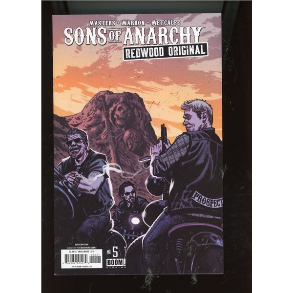 Sons of Anarchy Redwood Original #5 BOOM! Studios Comic Book 2016