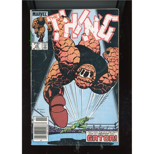 Marvel The Thing #29 Comic Book (Nov 1985) - Gator Storyline