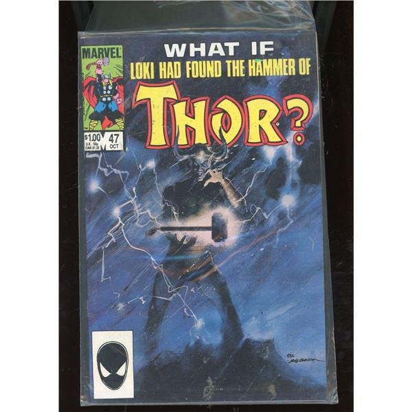 Marvel What If #47 Loki Had Found the Hammer of Thor? (Oct 1984)