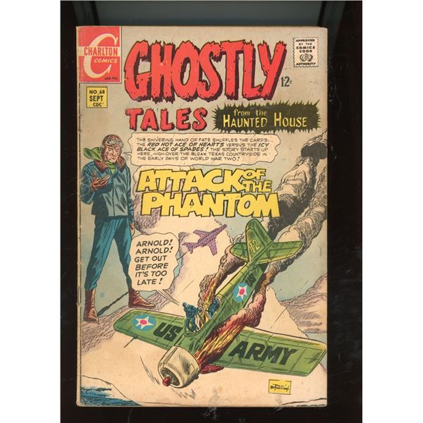 Ghostly Tales from the Haunted House #68 Charlton Comics (Sept 1968)