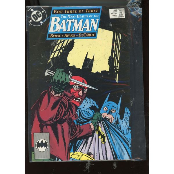Batman #435 (DC Comics, 1989) "The Many Deaths of The Batman" Part 3 of 3