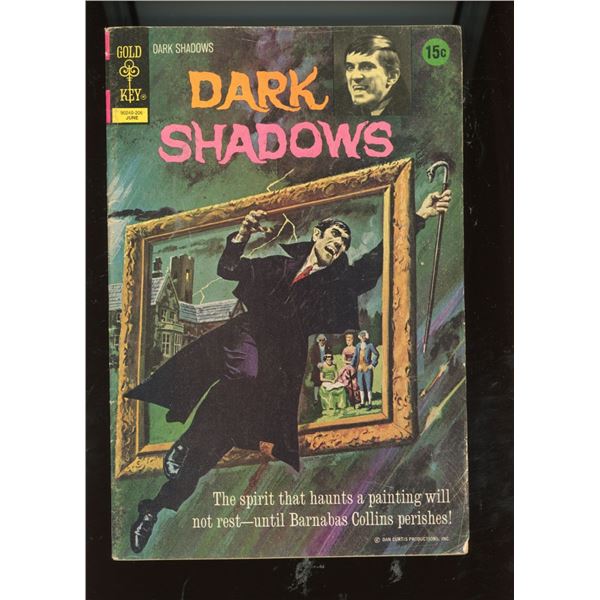 Dark Shadows #14 Gold Key Comics June 1972 Barnabas Collins Painting