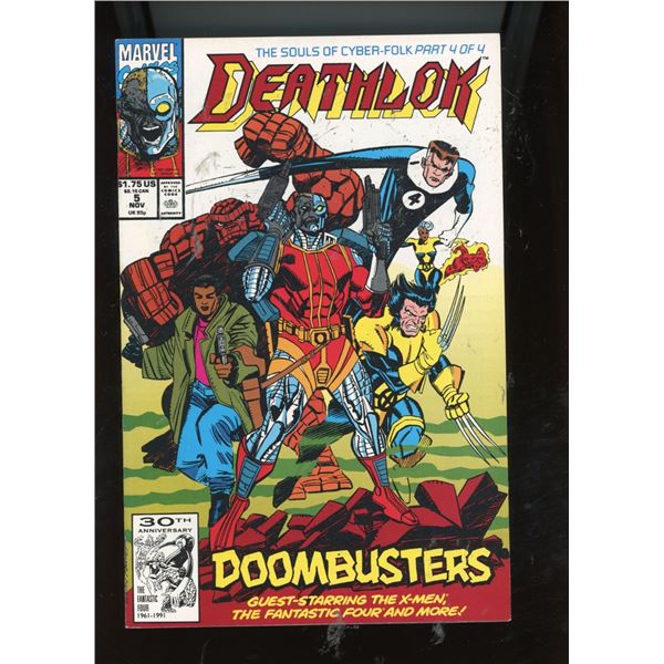 Deathlok #5 (Marvel, 1992) The Souls of Cyber-Folk Part 4 of 4
