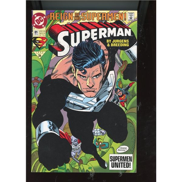 Superman #26 (Sep 1993, DC Comics) Reign of the Supermen! Jurgens/Breeding