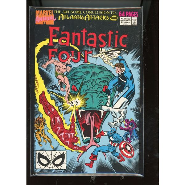 Marvel Comics Fantastic Four Annual #22 (1989) - Atlantis Attacks