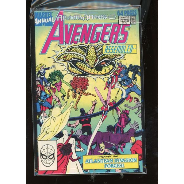 Marvel Comics Avengers Annual #18 (1989) Atlantis Attacks