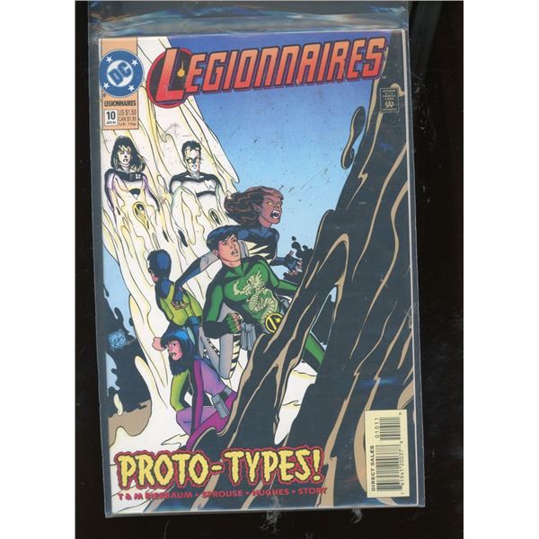 Legionnaires #10 (Jan 1994) DC Comics - Proto-Types!