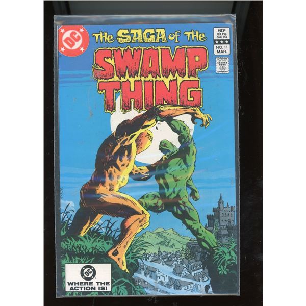 The Saga of the Swamp Thing #11 (DC Comics, Mar 1983) Comic Book
