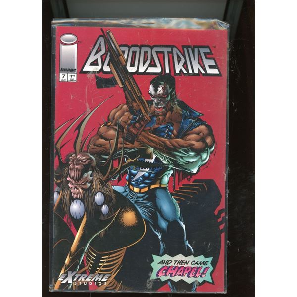 Bloodstrike #7 (Jan 1994) Image Comics Extreme Studios - Chapel Appearance
