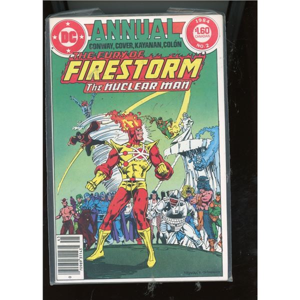 DC Comics 1984 The Fury of Firestorm The Nuclear Man Annual #2