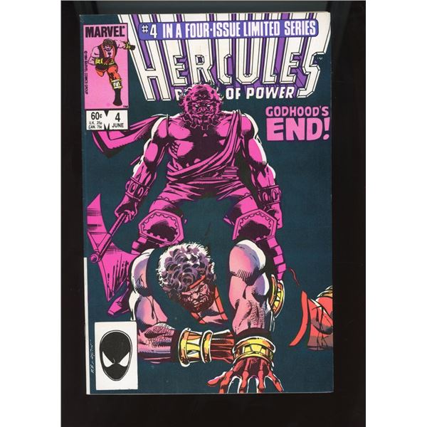 Hercules Prince of Power #4 (Marvel, 1984) Godhood's End!