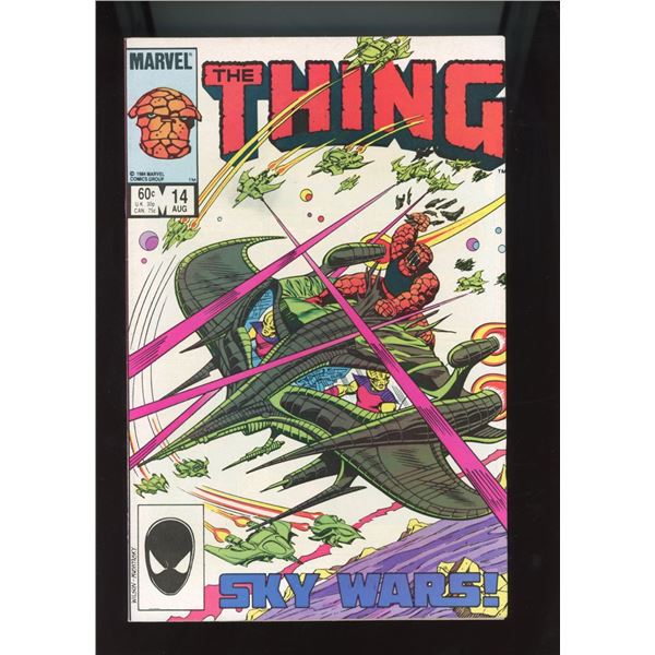Marvel Comics The Thing #14 (1984) - Sky Wars! - Aug Issue