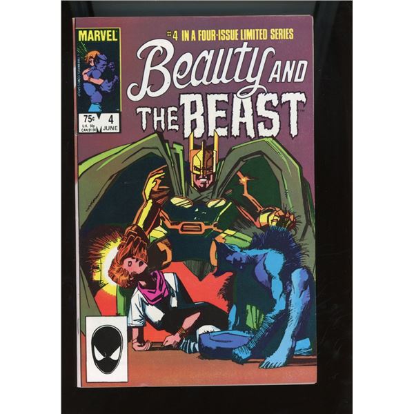 Marvel Comics Beauty and the Beast #4 (June 1985) Limited Series