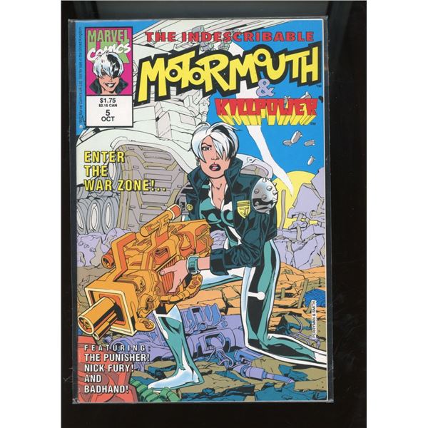 The Indescribable Motormouth & Killpower #5 (Marvel, 10/92)