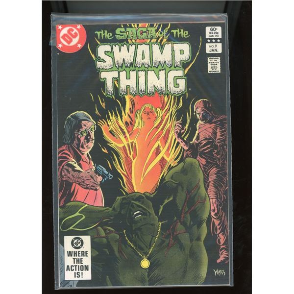 DC Comics The Saga of The Swamp Thing #9 (Jan 1983) Comic Book