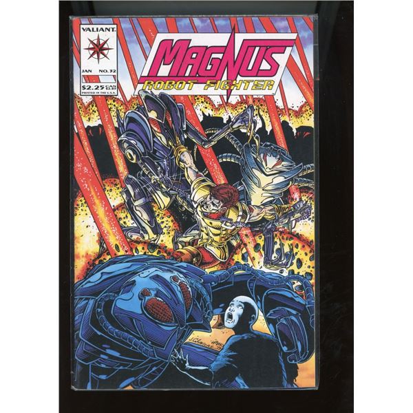 Valiant Magnus Robot Fighter #32 Jan 1994 Comic Book