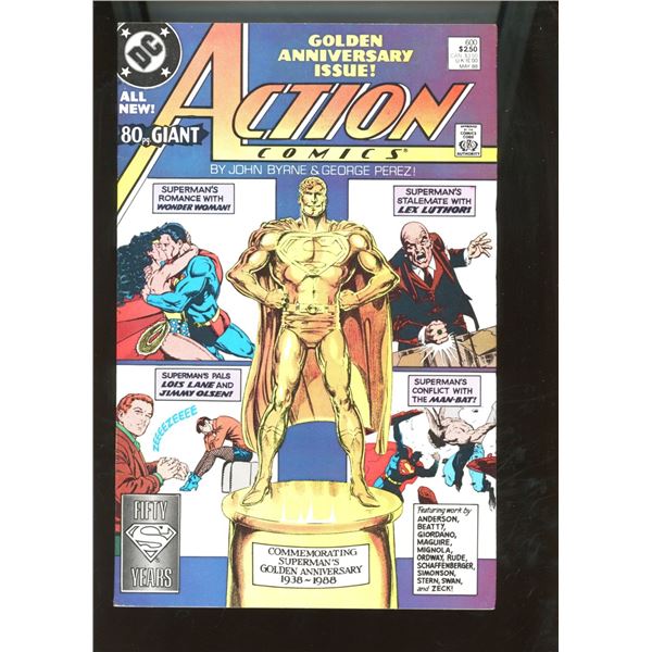 Action Comics #600 Golden Anniversary Issue DC Comics May 1988