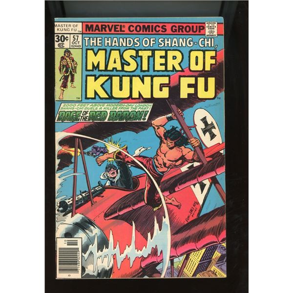 Marvel Comics Master of Kung Fu #57 The Hands of Shang-Chi Oct 1977