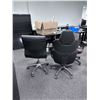 Image 8 : Qty 3 Rolling Office Chairs, Misc Sizes