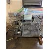Image 2 : Metal Mesh Bin & Contents: Ventilation Components, Wall Caps, Backdraft Damper, HVAC Ducting & Fitti