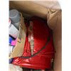 Image 3 : Multiple Boxes Spray Paint, Air Tool, Tie-Down Straps, Hole Dozer, etc