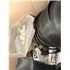Image 6 : Multiple Boxes Spray Paint, Air Tool, Tie-Down Straps, Hole Dozer, etc
